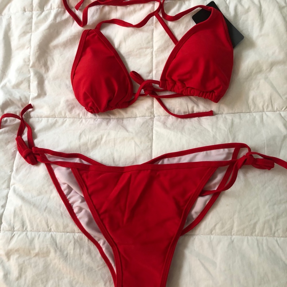 Red bikini